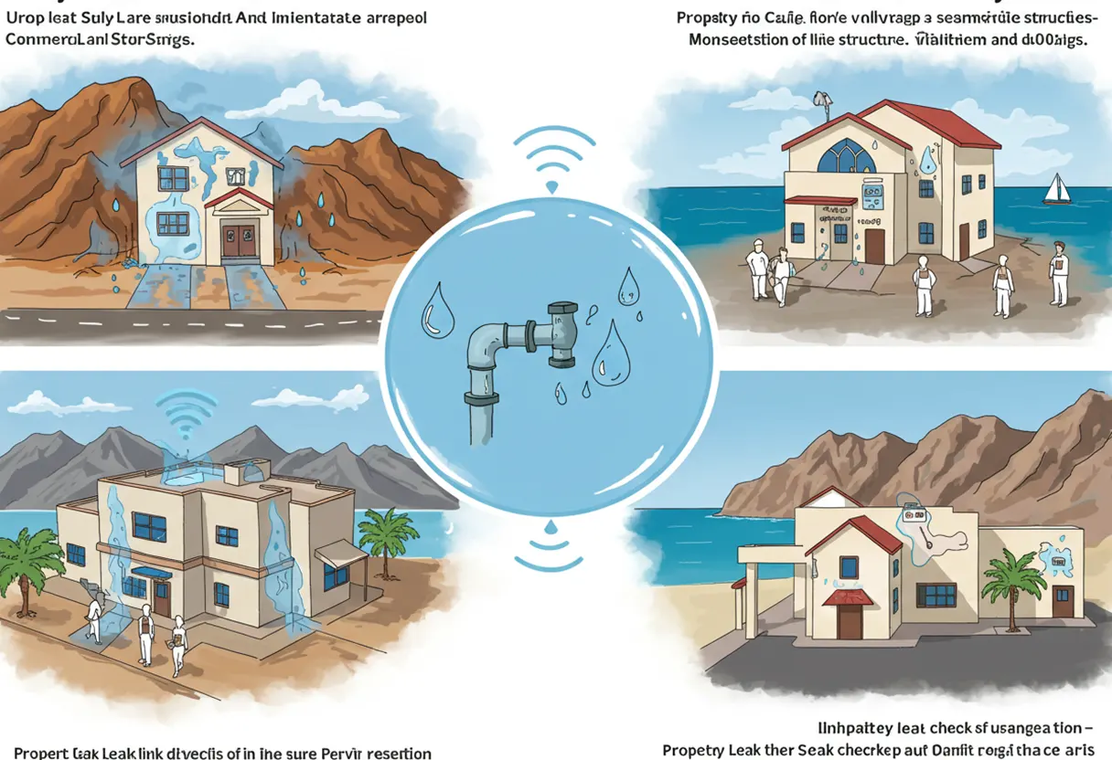 أهمية كشف تسريبات المياه المبكر للحفاظ على المنزل والمنشآت